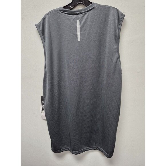 Galaxy By Harvic Mens greyMoisture Wicking Sleeveless Shirt 2XL - Picture 7 of 8